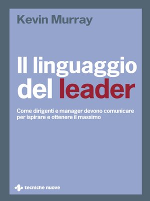 cover image of Il linguaggio del leader